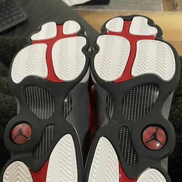 Kids Jordan 13 Retro Gym Red Flint Grey (GS) - Picture 7 of 8